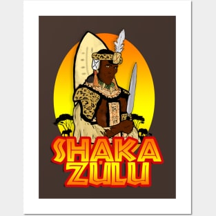 Shaka Zulu Posters and Art